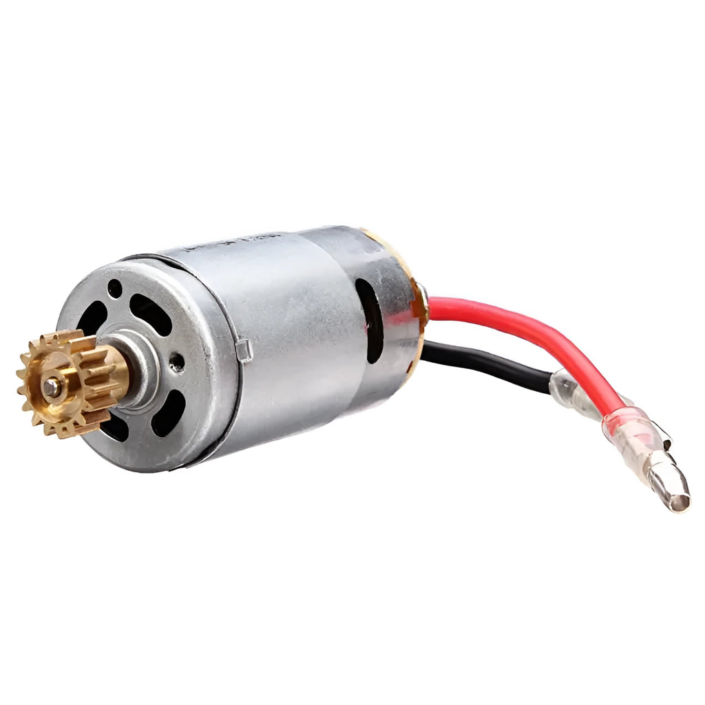 Original 390 motor replacement part for Weili 1:18 series RC cars as shown colour