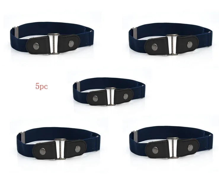 Imitation leather belt with square alloy buckle and car suture stitching on neutral background
