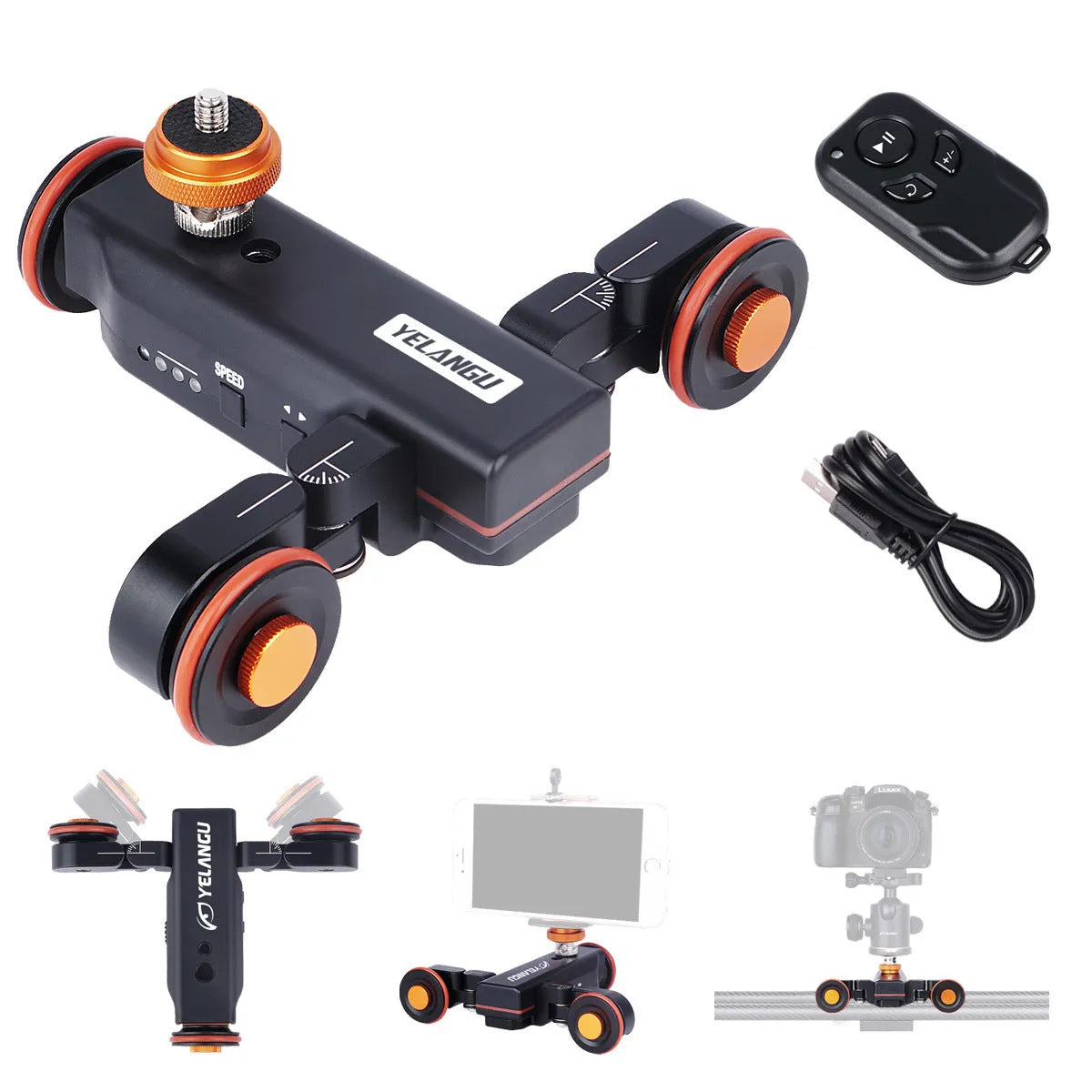 Wolf King L4X foldable remote control camera car with three-speed adjustment and 6 metre wireless remote
