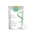 Four bee venom body shaping care patches with adhesive backing for skin application