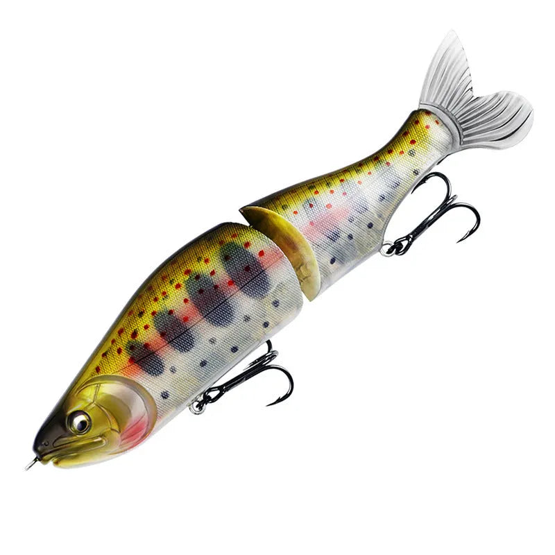 185mm plastic swimming bait fishing lure for bass and pike in multiple colour options