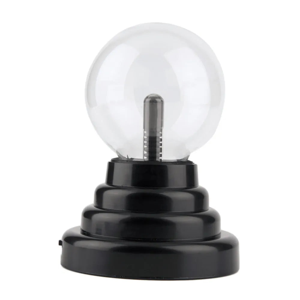 Colourful magic ball light with 7.62cm glass sphere on ABS base for events and promotions
