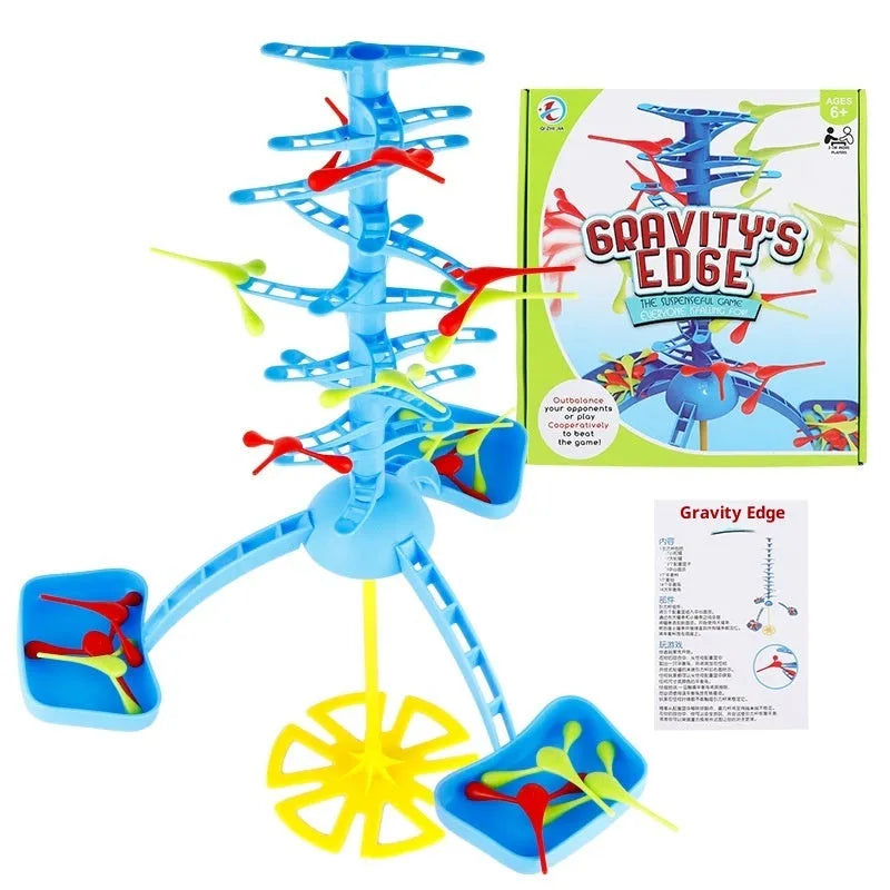 Gravity Balancing Bird plastic toy for multiplayer family and party play