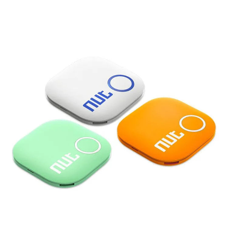NUT2 generation anti-lost device in compact ABS casing with wireless range 10-20 metres available in green orange and white