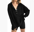 Women's loose fit raglan sleeve sweater in peacock green, casual autumn winter pullover