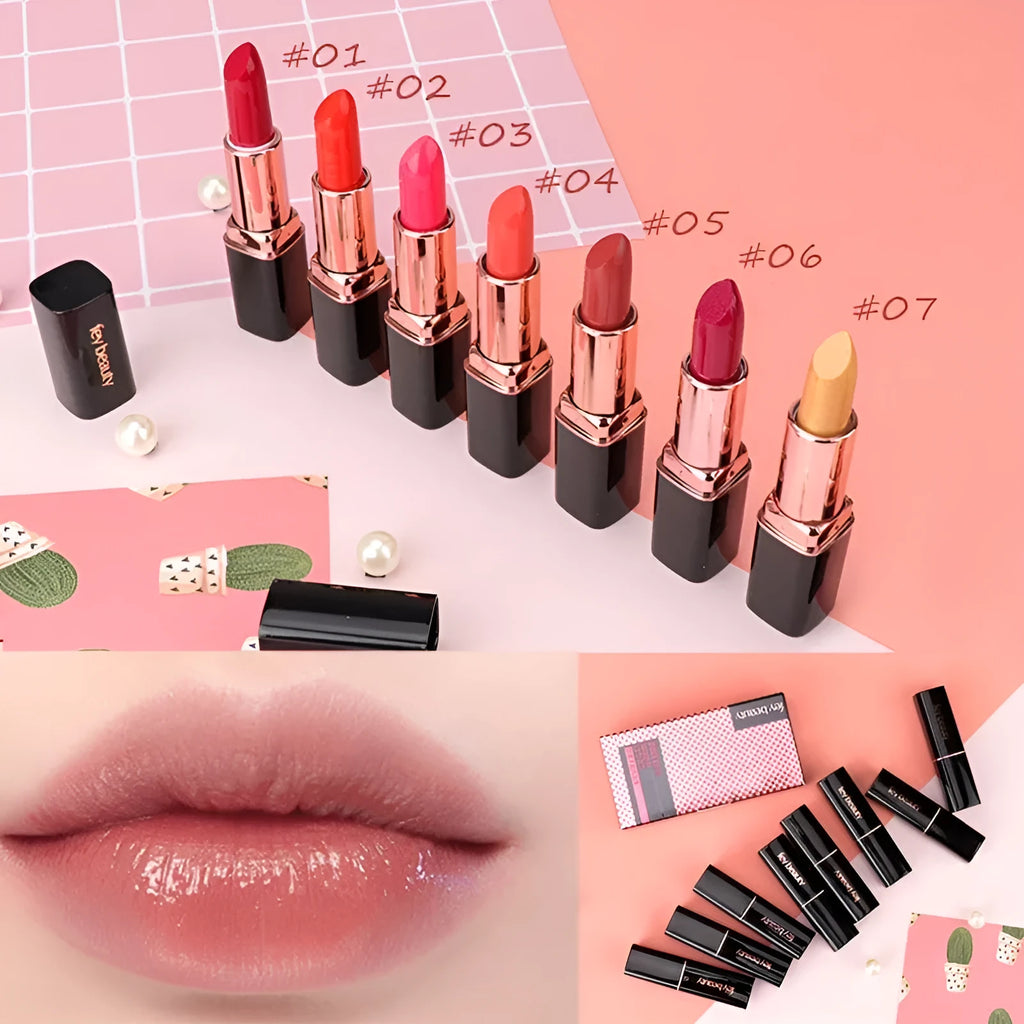 Fey Beauty Cameo Brown nude lipstick with non-stain formula in 3.8g bullet