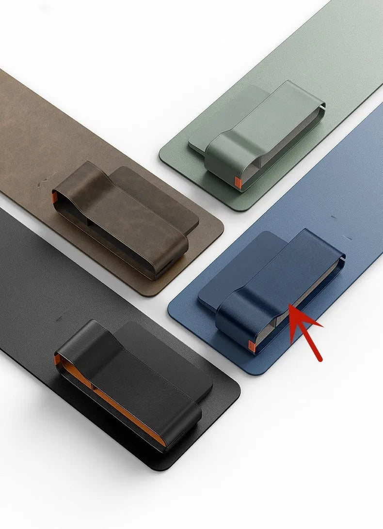 Metal car seat gap storage box, 1L capacity, in Black, Cloud Gray, Marble Gray or Star Sea Blue.
