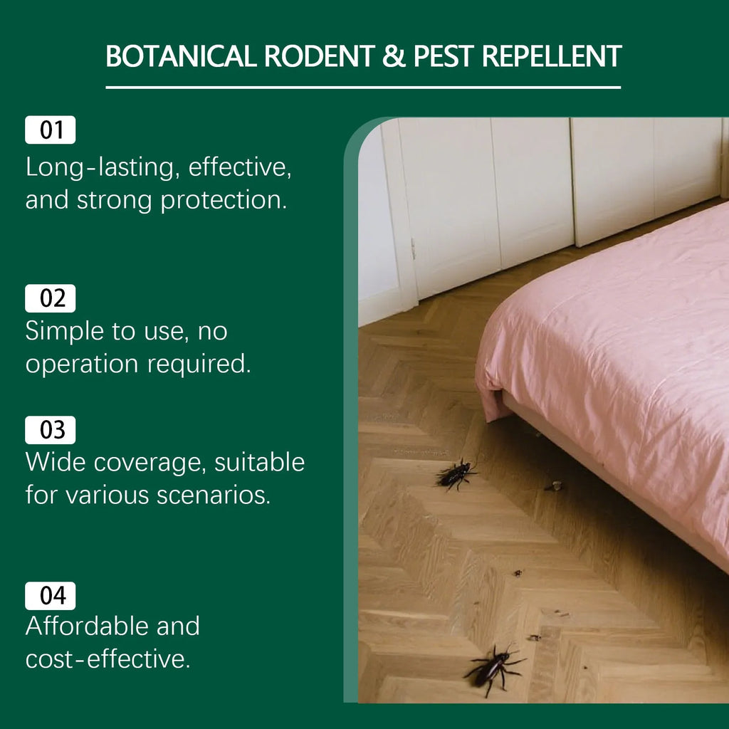 Warehouse anti-mouse repellent pills in mesh bags with camphor and menthol ingredients