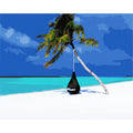 Unframed digital oil painting canvas print in Kz918 colour style, 40 cm by 50 cm.