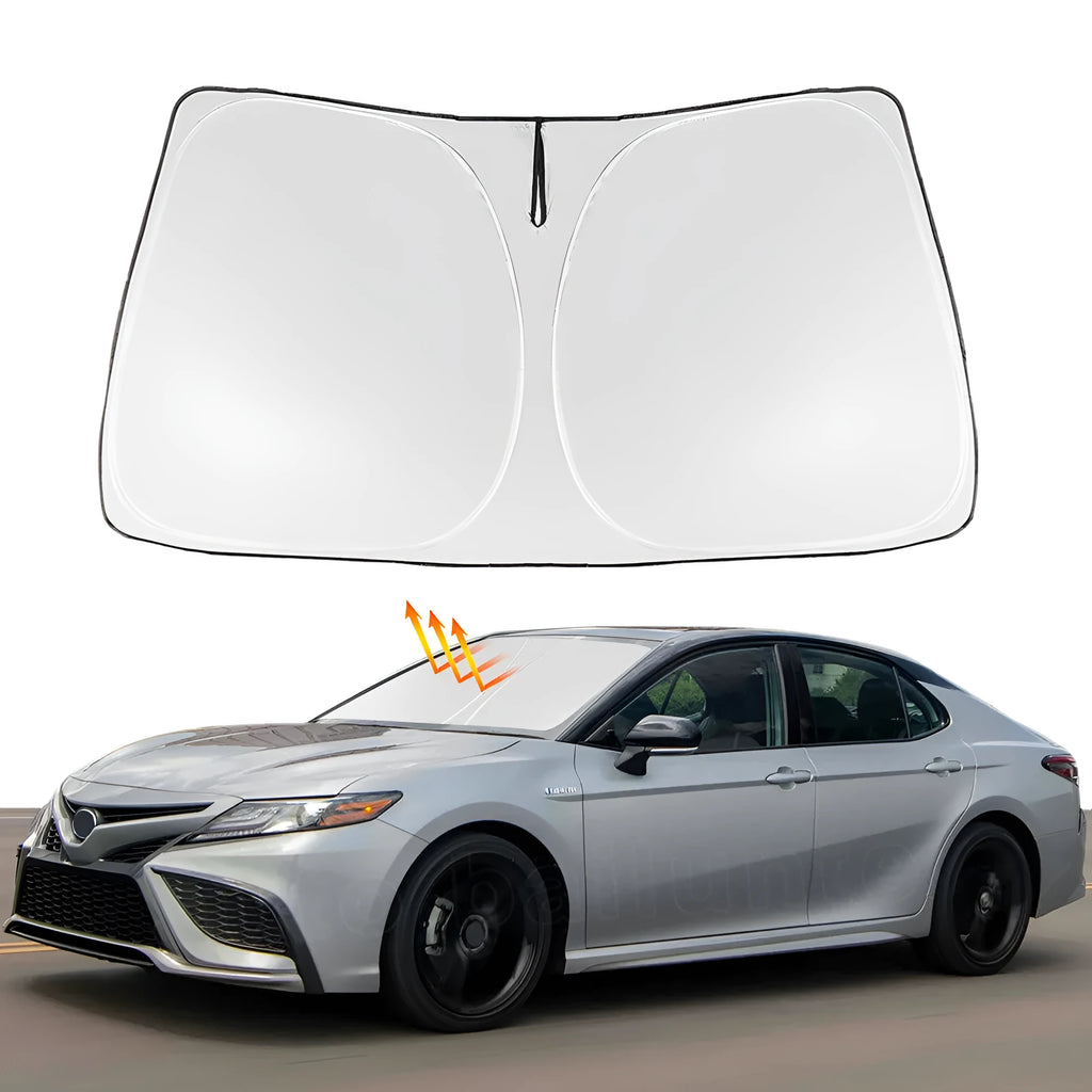 Silver reflective car sunshade cover for Toyota NOAH XOVY 90 series front windshield