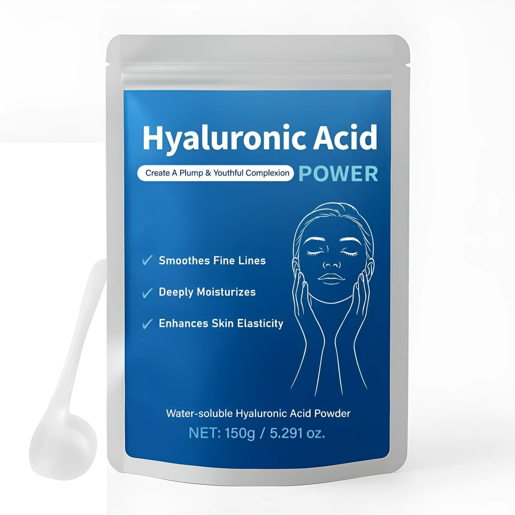 150g hyaluronic acid powder container for facial beauty and skincare applications