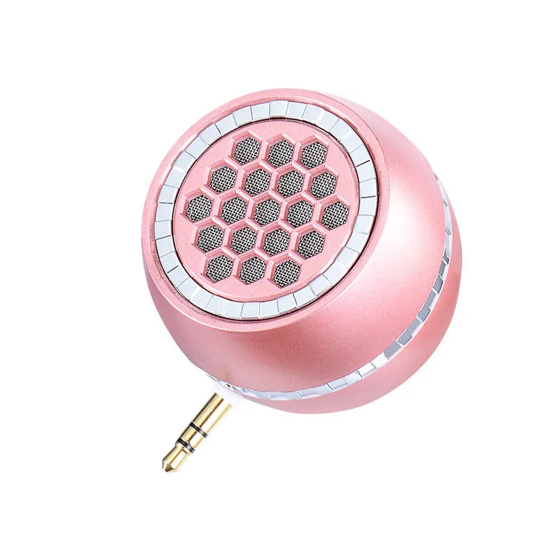 Universal external amplifier speaker in black, local gold, and rose gold colour options