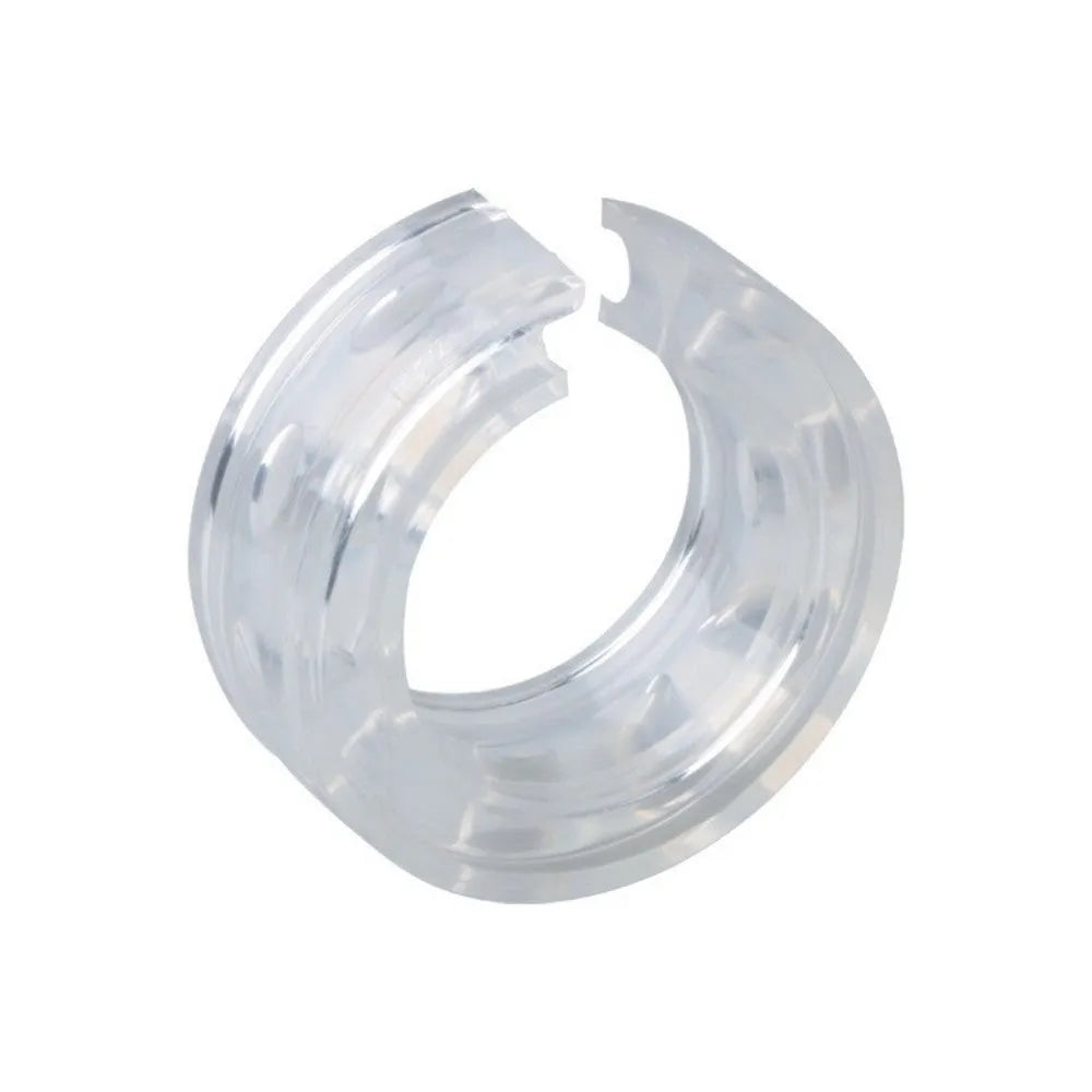 Transparent rubber spring shock absorbers for car suspension damping in six available sizes