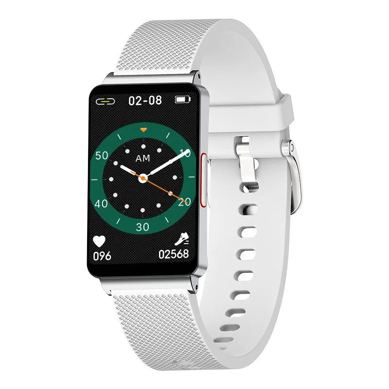 EP08 smart bracelet for blood glucose monitoring with touch screen and TPU strap