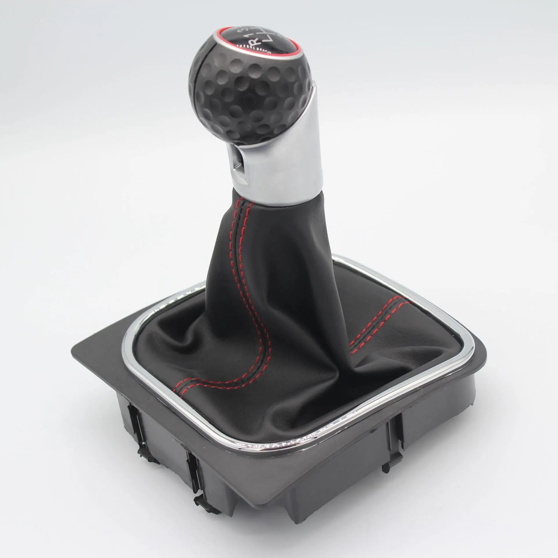 Leather gear lever handball with dust boot for Volkswagen Golf manual transmission models