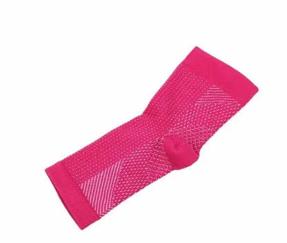 Compression foot sleeve for men women anti fatigue ankle support breathable nylon moisture wicking