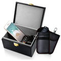 RFID shielding box and key case set with carbon fibre anti-THEFT construction