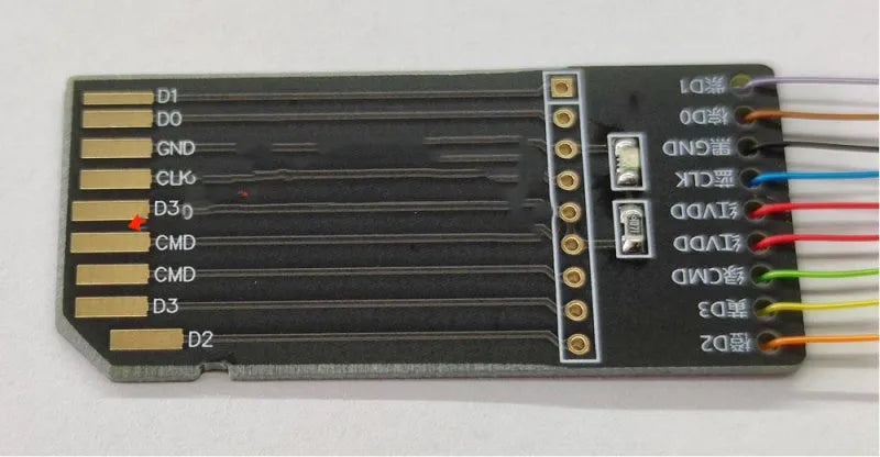 EMMC read write tool for car audio host maintenance on BMW Mercedes Audi Porsche