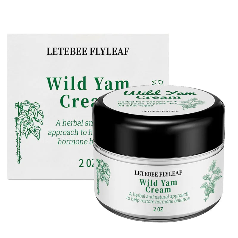 Wild yam cream 2 OZ herbal extract face moisturiser for skin care