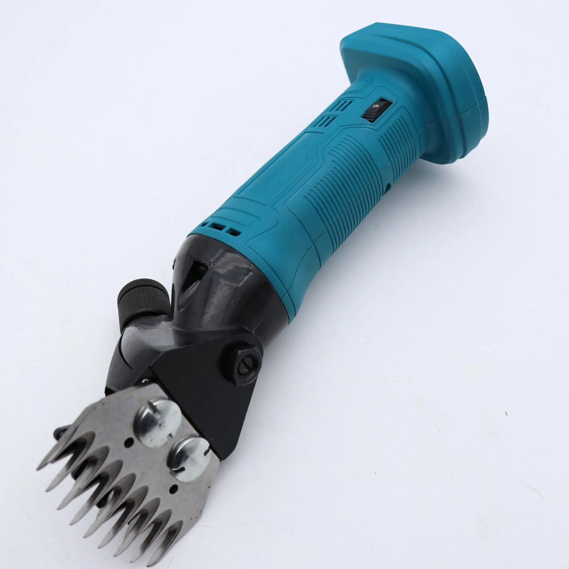 Handheld wool electric scissors bare metal construction with 220W motor and 28mm shear radius