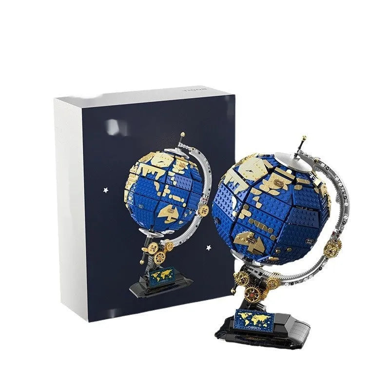 T1008 Discovery Series Earth Instrument small particle plastic building blocks set in colour box for ages 15-35