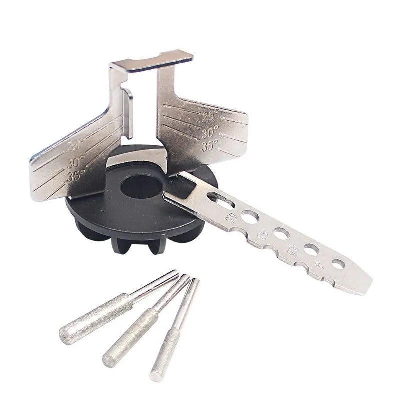 Silver electric chain grinding machine for band saw blades with 20mm length