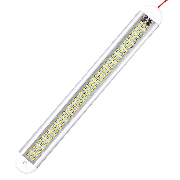 Super bright LED reading light three rows of 120 beads aluminium case for truck or car interior