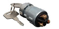 Pure copper ignition switch lock with key for trucks and forklifts.
