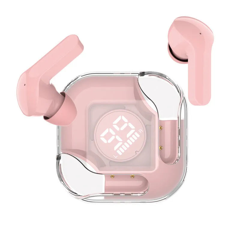 TWS wireless Bluetooth headset with in-ear design shown in multiple colour options