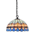 European retro baroque chandelier with coloured glaze finish and abstract modelling