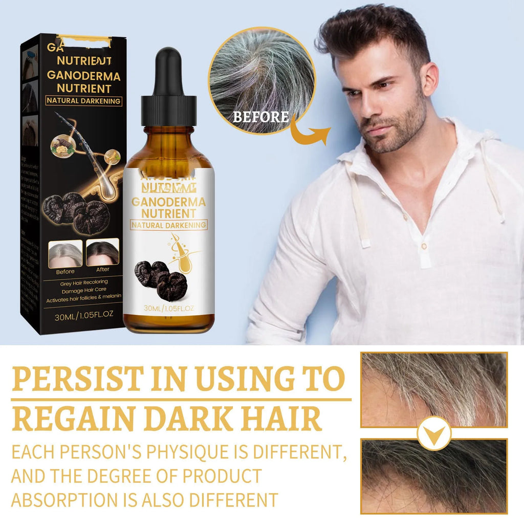 Hair care moisturising repair massage oil essence in 30ml bottle for dry hair conditioning and shine restoration