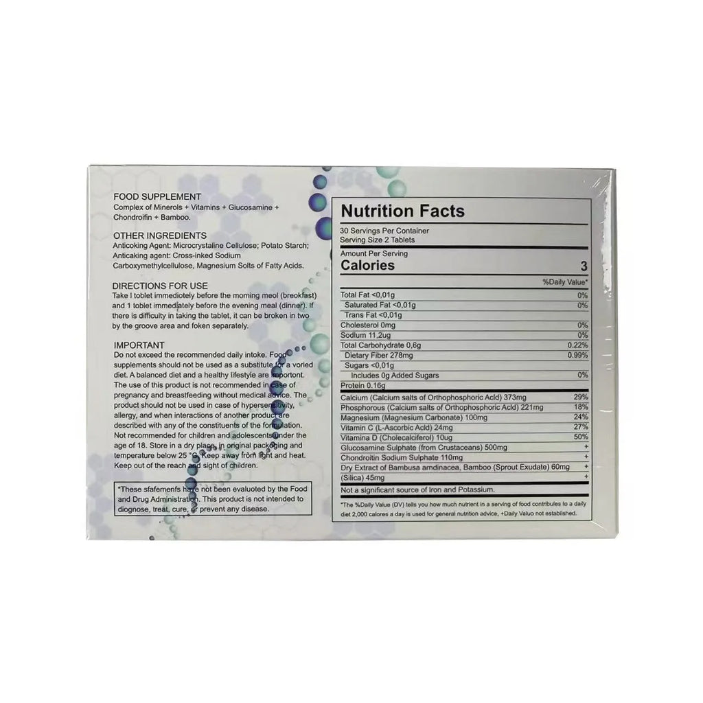 Calcitrin Gold tablet bottle with 60 film-coated light gold oval tablets for bone and joint support
