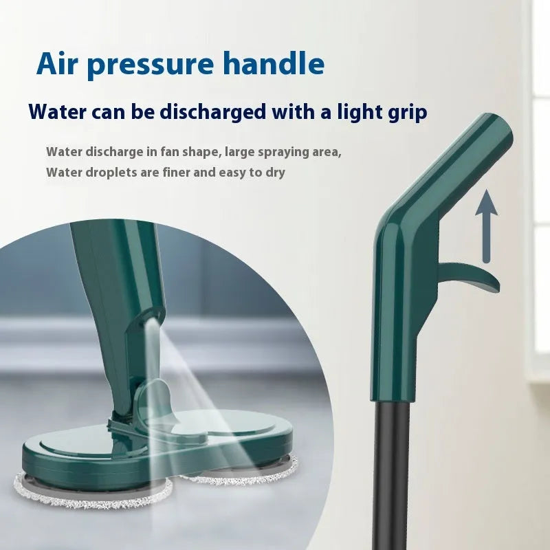 S5 Green cordless wireless sweeping and mopping all-in-one floor cleaning machine
