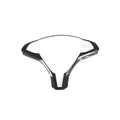 Tesla Model S steering wheel decorative frame in black carbon fibre colour