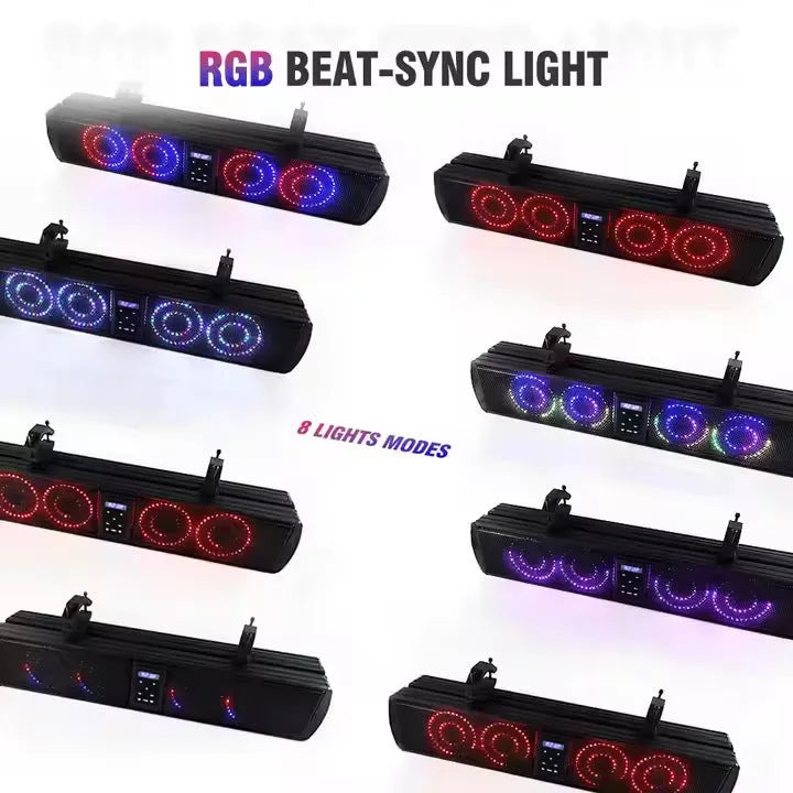 Personalised beach car strip Bluetooth audio belt for golf carts and ATVs with plastic housing