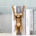 Small brown wooden craft gift 20cm high for personal gifting