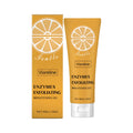 Enzymes Exfoliating Brightening Gel 50g tube with ingredients including papain and niacinamide