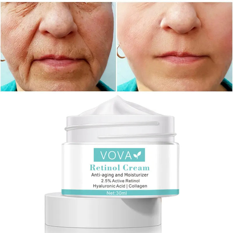 30ml collagen hyaluronic acid anti-wrinkle cream for moisturising, puffiness and skin tightening