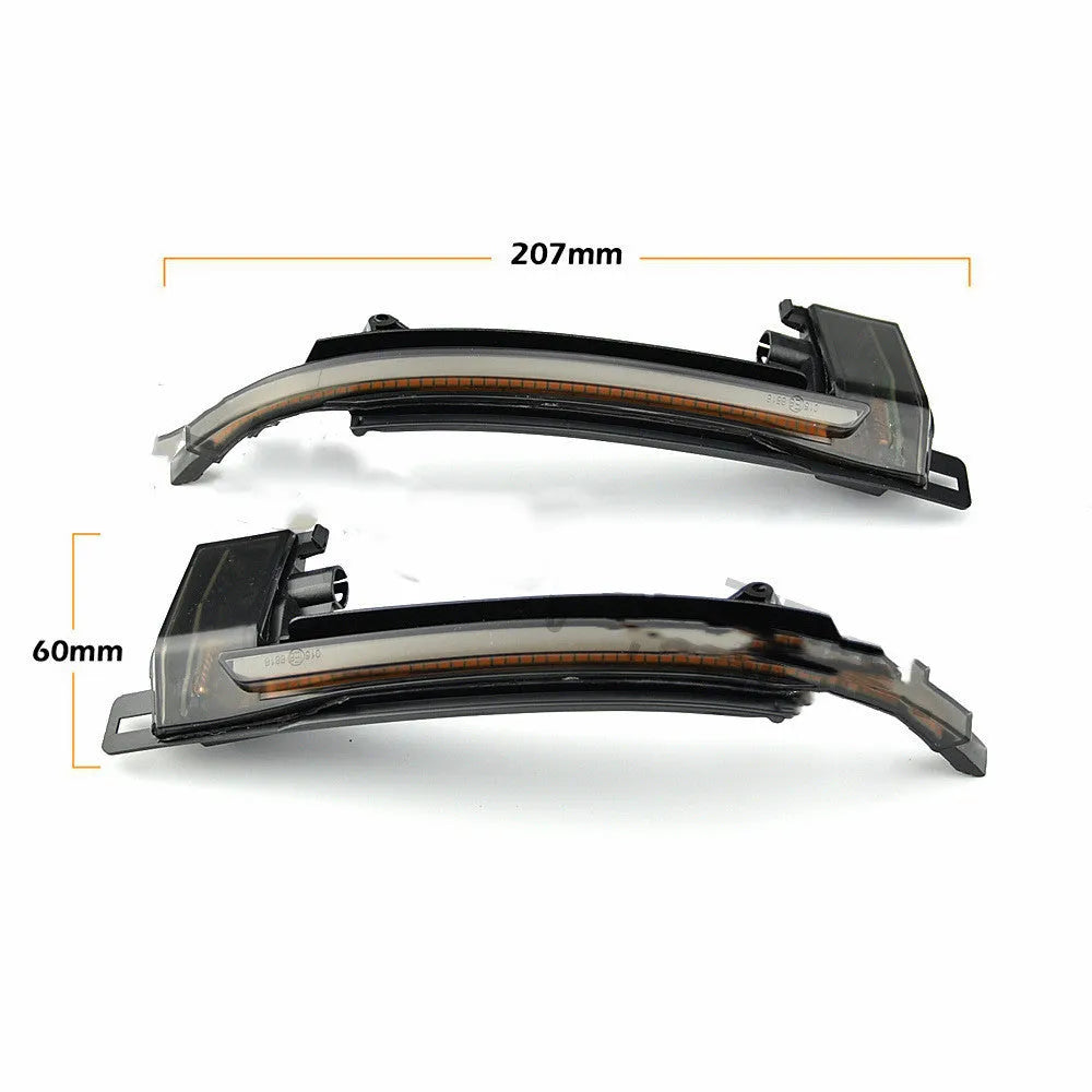 Dynamic LED mirror turn signal unit for Audi B8 and B8.5 models