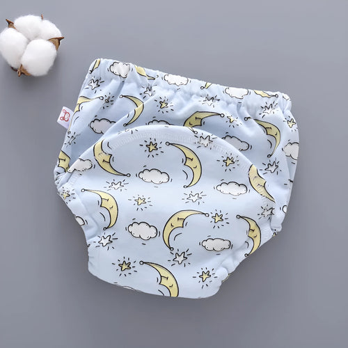 Pure cotton baby training pants, 6-layer gauze, washable diaper cover for potty training
