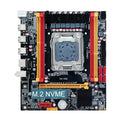 LGA 2011 MicroATX desktop motherboard with four DDR3 slots and on-board NIC