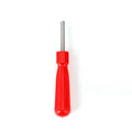 Aluminium alloy single-head valve wrench for water pipe connections in three colour styles