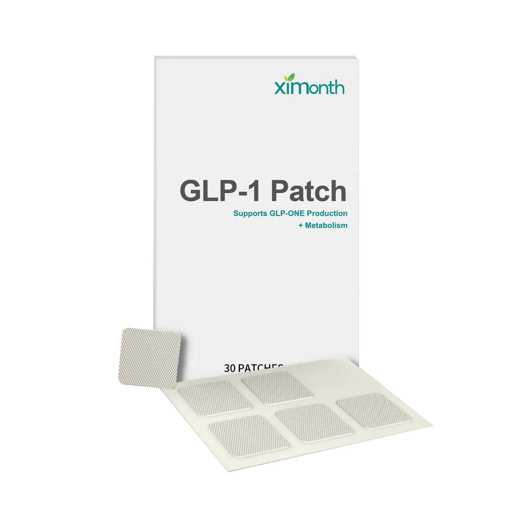 Line Lazy Massage Adhesive Body Patch pack containing 30 patches with botanical ingredients.