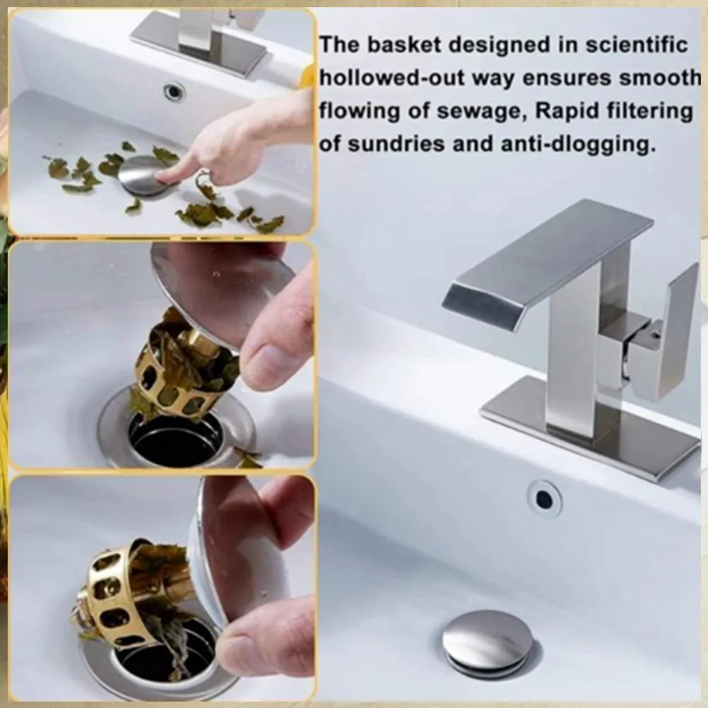 Copper water filter element in white for single basin kitchen sink with manual press