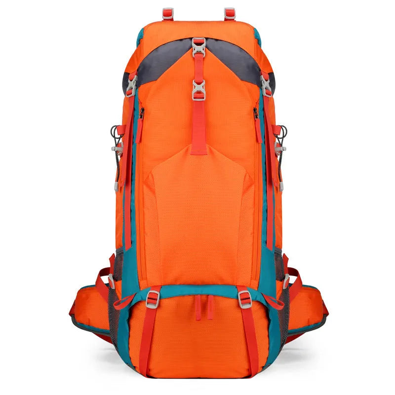 70L ultra light waterproof hiking backpack in black for men and women camping