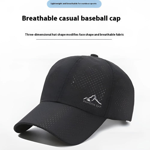 Korean style adjustable baseball cap in Army Green colour with dome crown for summer sun protection.