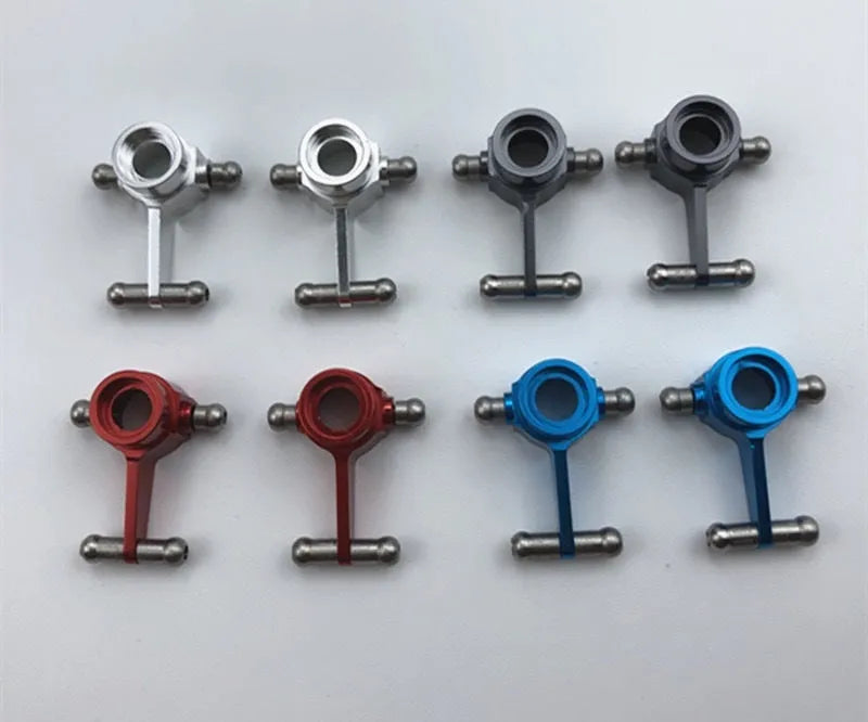 K989 metal shock absorber set with drive shaft in red or blue for 1:28 scale RC car