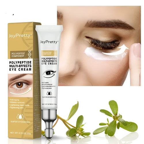 20g jar of anti dark circle peptide eye cream for lightening bags and puffiness