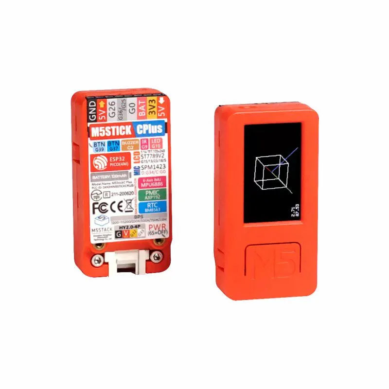 Official IoT development board with 1.14-inch colour screen, Type-C port, and graphical programming software