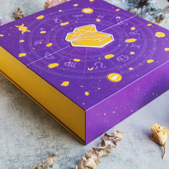 Halloween paper gift box craft for children's countdown activities and emotional development